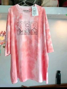 SHEIN Tie-Dye Graphic T-Shirt