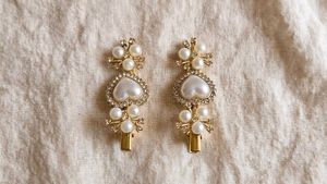 Elegant Pearl &amp; Gem Hair Clips