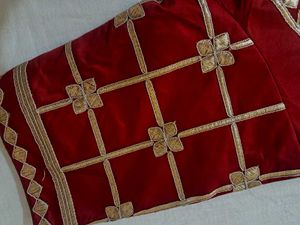 Maroon Embroidered Blouse