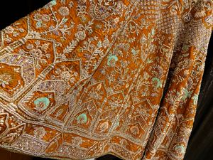 Luxury pure handwork Pakistani Bridal lehenga