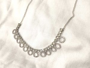 Daimond stone glitter necklace