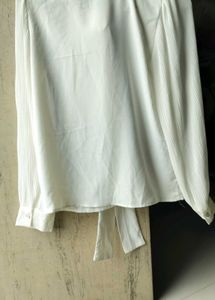 White Formal Shirt for Women - Size S 34-35 Bust -