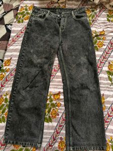 Stylish Acid Wash Denim Jeans