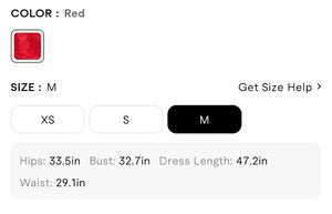 Brand New With Tag Savana By Urbanic Dress Red