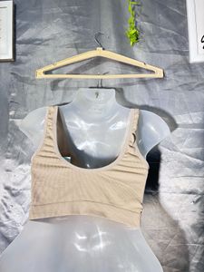 Comfortable V-Neck Sports Bra
