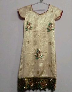 kurta dupatta set sequence worked