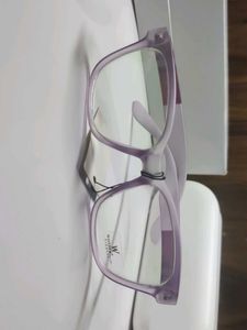 Stylish Purple Square Frame Glasses