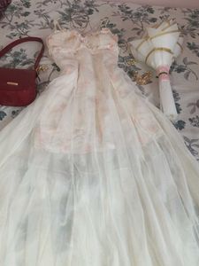 Fairycore Floral Mesh Mini Dress