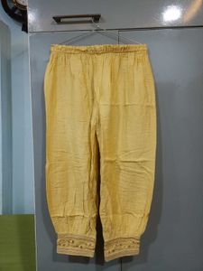 Yellow Embroidered Kurta Set