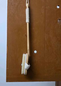 Wooden Bath Brush with Long Handle