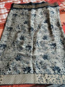 Elegant Floral Print Saree