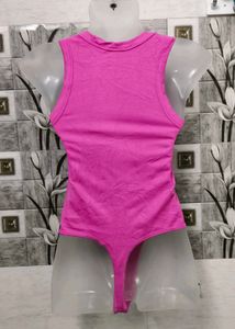 Pink Bodysuit Top