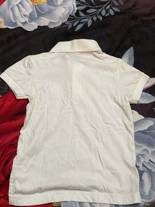 Boys' White Polo Shirt