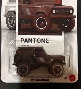 Hot Wheels '67 Ford Bronco Pantone