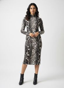 Size S- Zara dube Snakeskin Print turtleneck