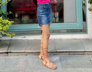 Strappy Gladiator Sandals