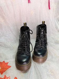 Classic Black Combat Boots