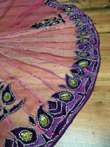 beautiful lehanga saree