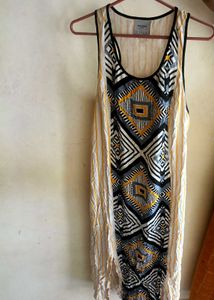 Boho Style Sleeveless Dress