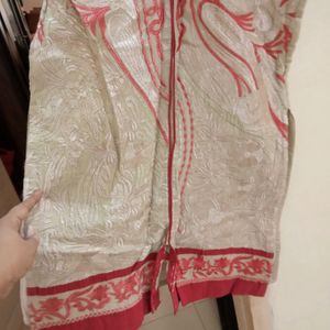 Heavy Embroidery Front Slit Kurta Set