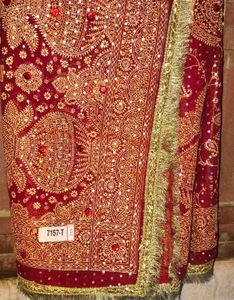Traditional Indian dupatta Set 4