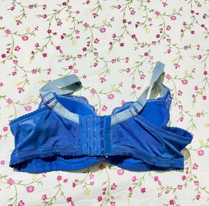 Beautiful Blue Lace Bra