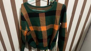 Cozy Plaid Sweater