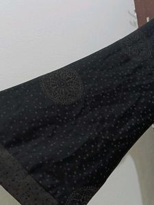 Black Ethnic umbrella abhaya