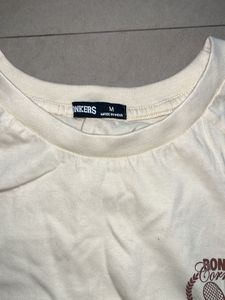 Cream Tennis Graphic T-Shirt