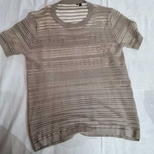 Stylish Striped Knit Top