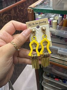 Red &amp; Gold Tassel Dangle Earrings any 1