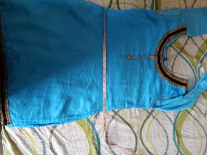 Festive Offer !!!!!Fantabulous Aqua Blue Kurta