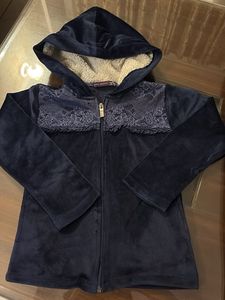 Cozy Blue Velour Tracksuit