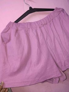 Cute Lavender Butterfly Shorts