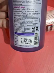 plum 🎑 moonkiss3d body mist and Bella vita