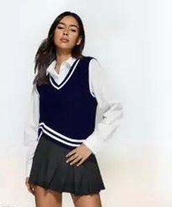 Navy Blue Sweater Vest