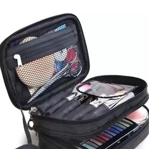 Black Makeup Organizer Bag