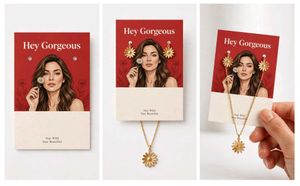 jwellery display card❤️🤗(18 cards)
