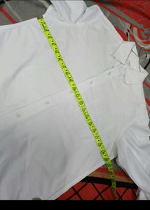 Classic White Button-Up Shirt