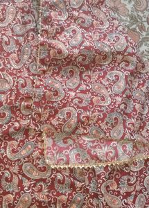 long gown with dupata