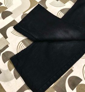 Unisex High Waisted Wide Leg Jeans