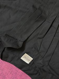Elegant Black Pleated Blouse