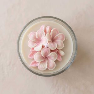 Decorative Flower Scented Candle