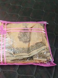 party wear saree with blouse