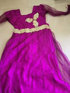 Beautiful Purple Ethnic Gown
