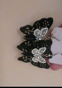 Fashion Jewelry Butterfly &amp; Ball Drop Earrings