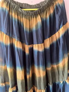 Bohemian Tiered Maxi Skirt