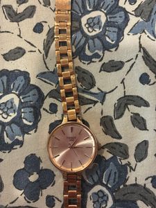 tissot rose Gold Watch