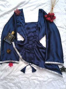 Y2k Corset Assymetrical Festive Kurti💙