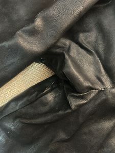 Black Faux Leather Moto Jacket